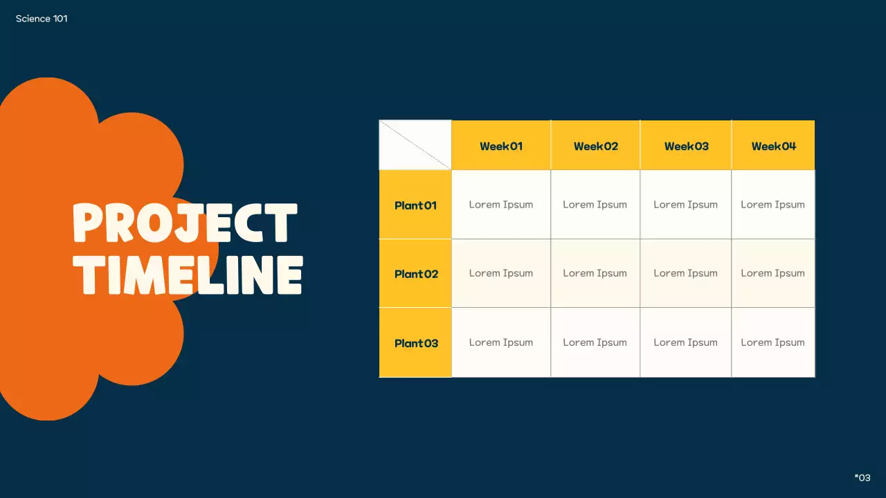 Blue Trendy Science Presentation