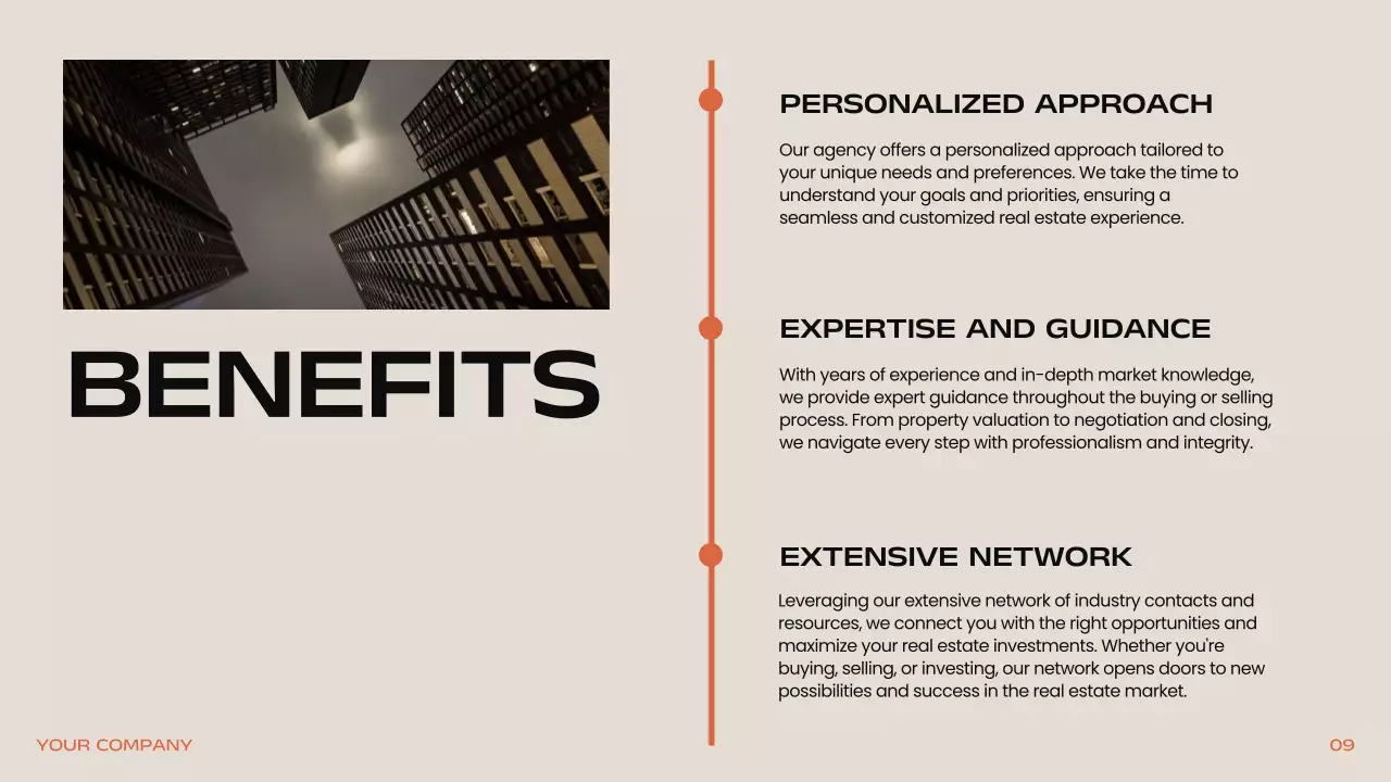 Black Professional Real Estate Presentation