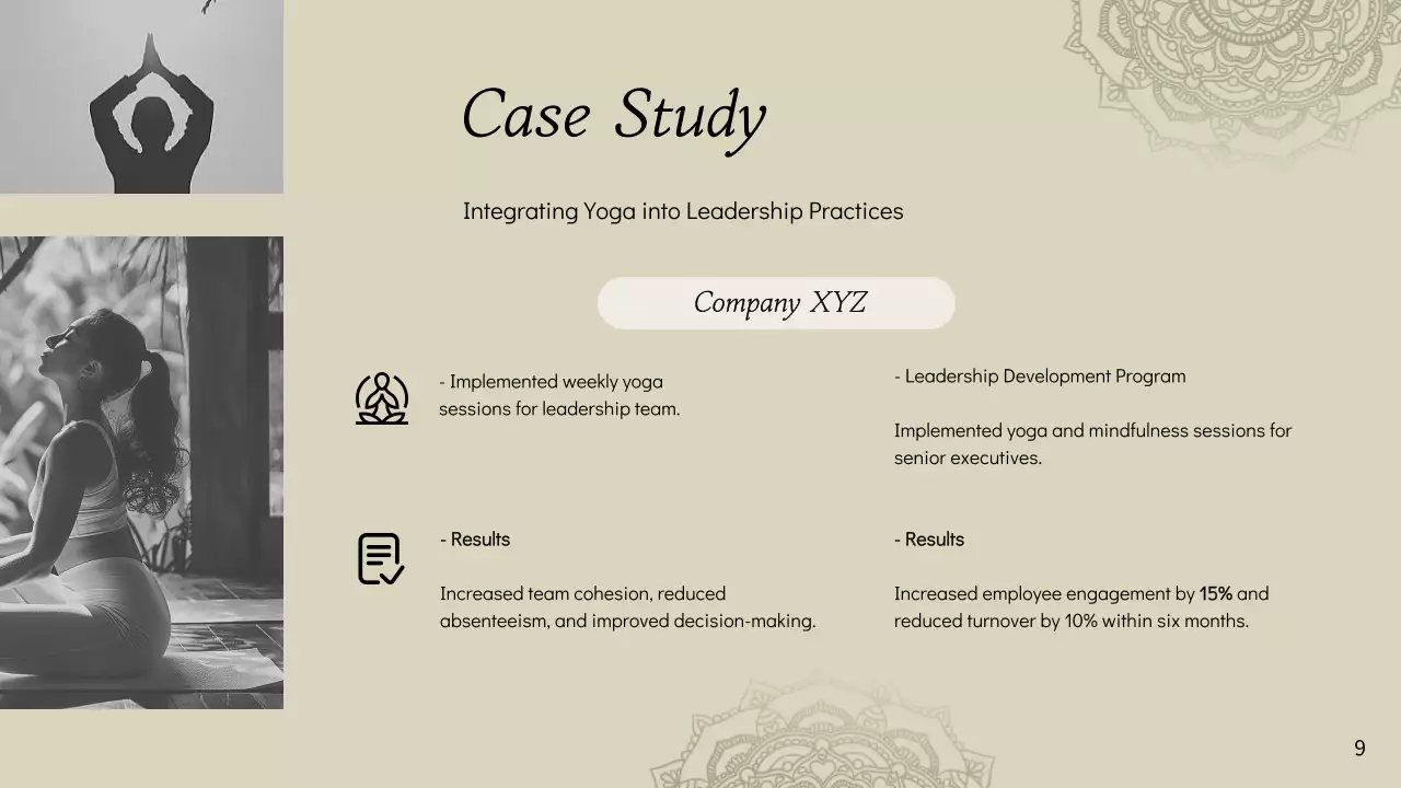 Beige Minimal Yoga Guide Presentation