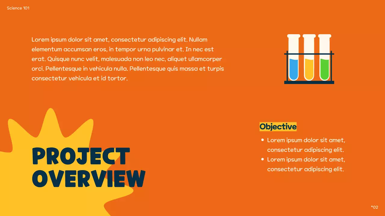 Blue Trendy Science Presentation