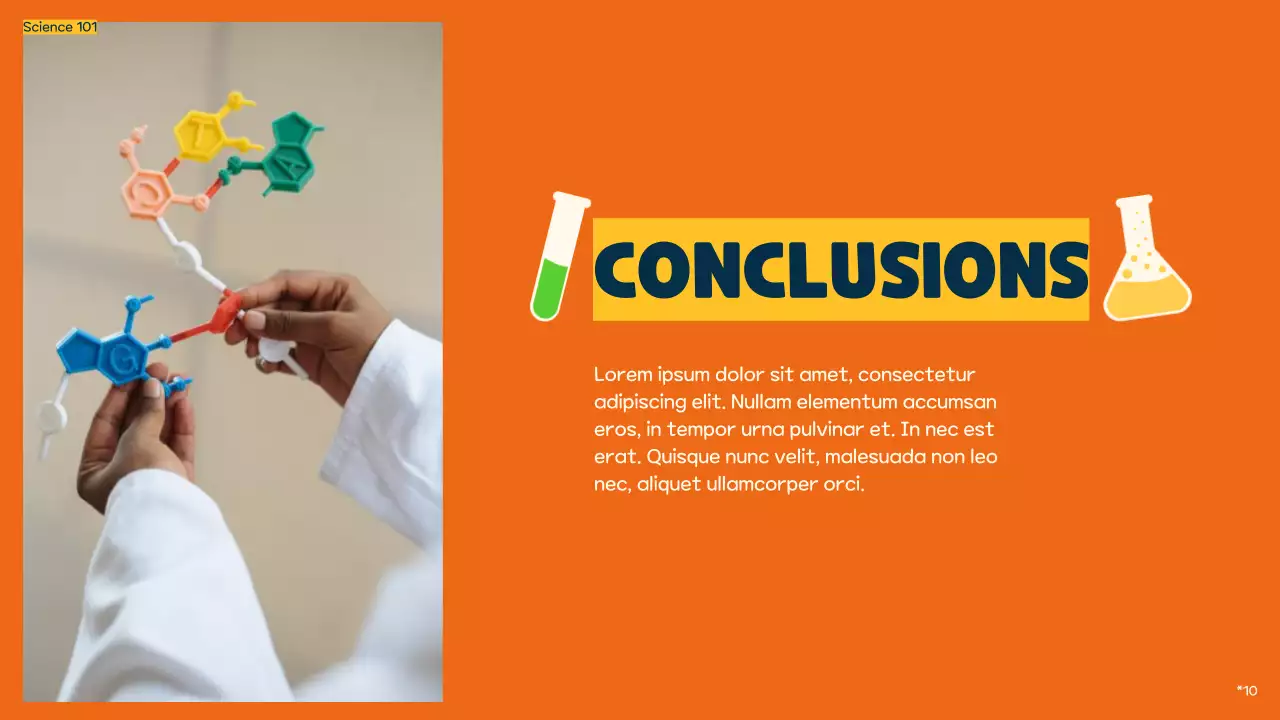 Blue Trendy Science Presentation