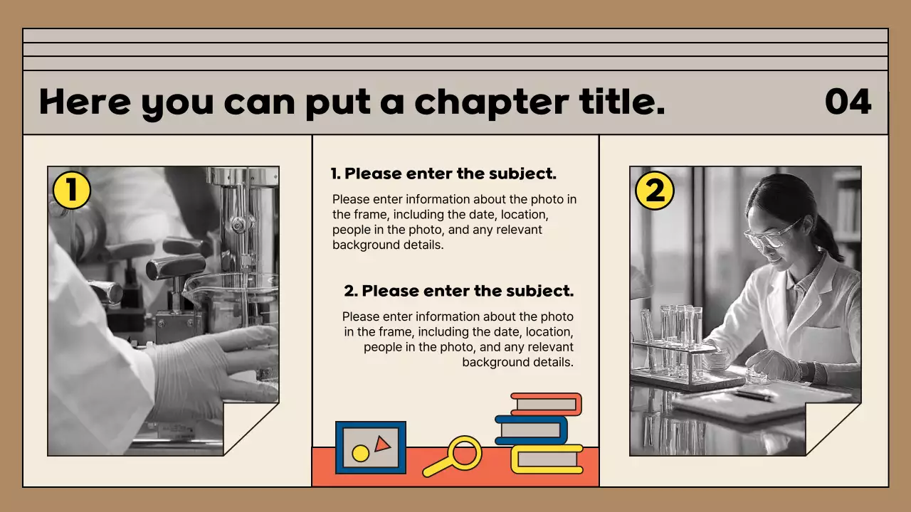 Beige Minimal Science Presentation