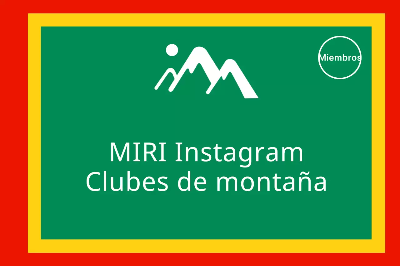 Diseño conceptual de un club de montaña con colores llamativos
