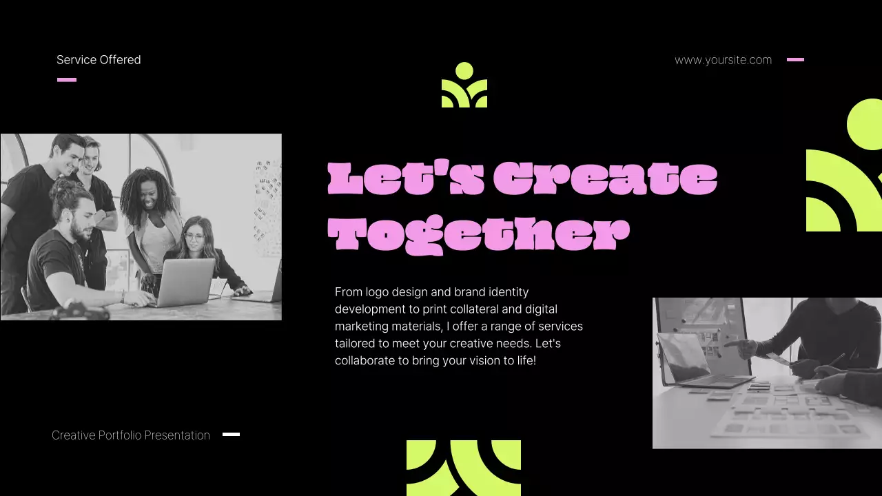 Pink Retro Portfolio Presentation