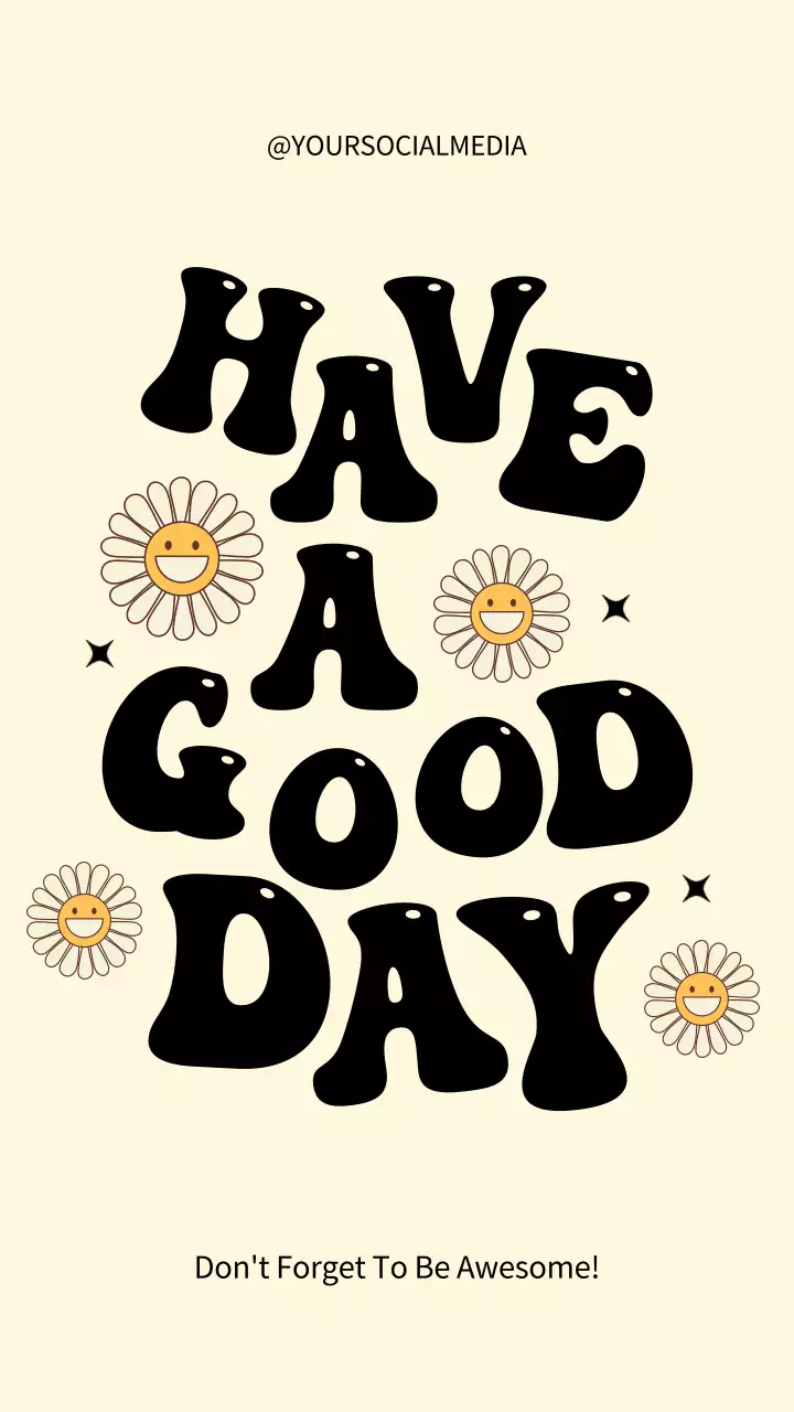 Beige Retro Motivation Card Instagram Post