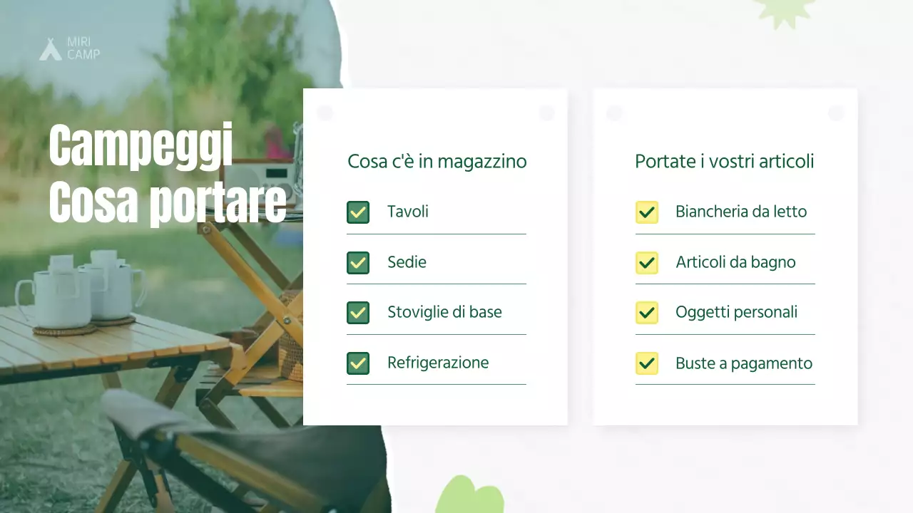 Guida ai campeggi estivi nel verde