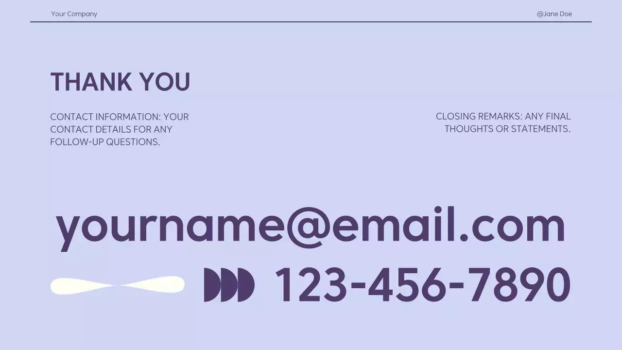 Purple Professional Creative Guide Presentation