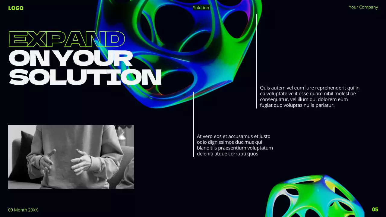 Neon Modern Sales Promotion Presentation