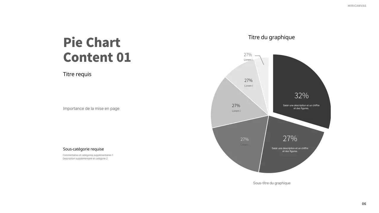 Rapports modernes imprimables en noir et blanc