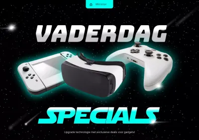 Promoot een cybernetische Moederdagverkoop in zwart en mint