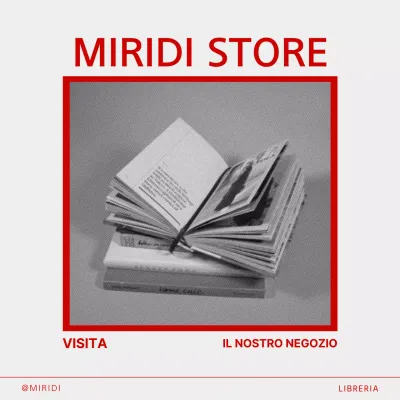 Una libreria moderna in rosso, nero e bianco inviato da Bookcafe Bookshop