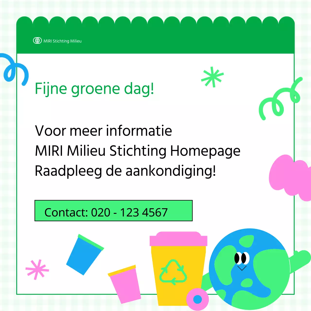 De werving van roze en groene universitaire milieuvrijwilligers bevorderen