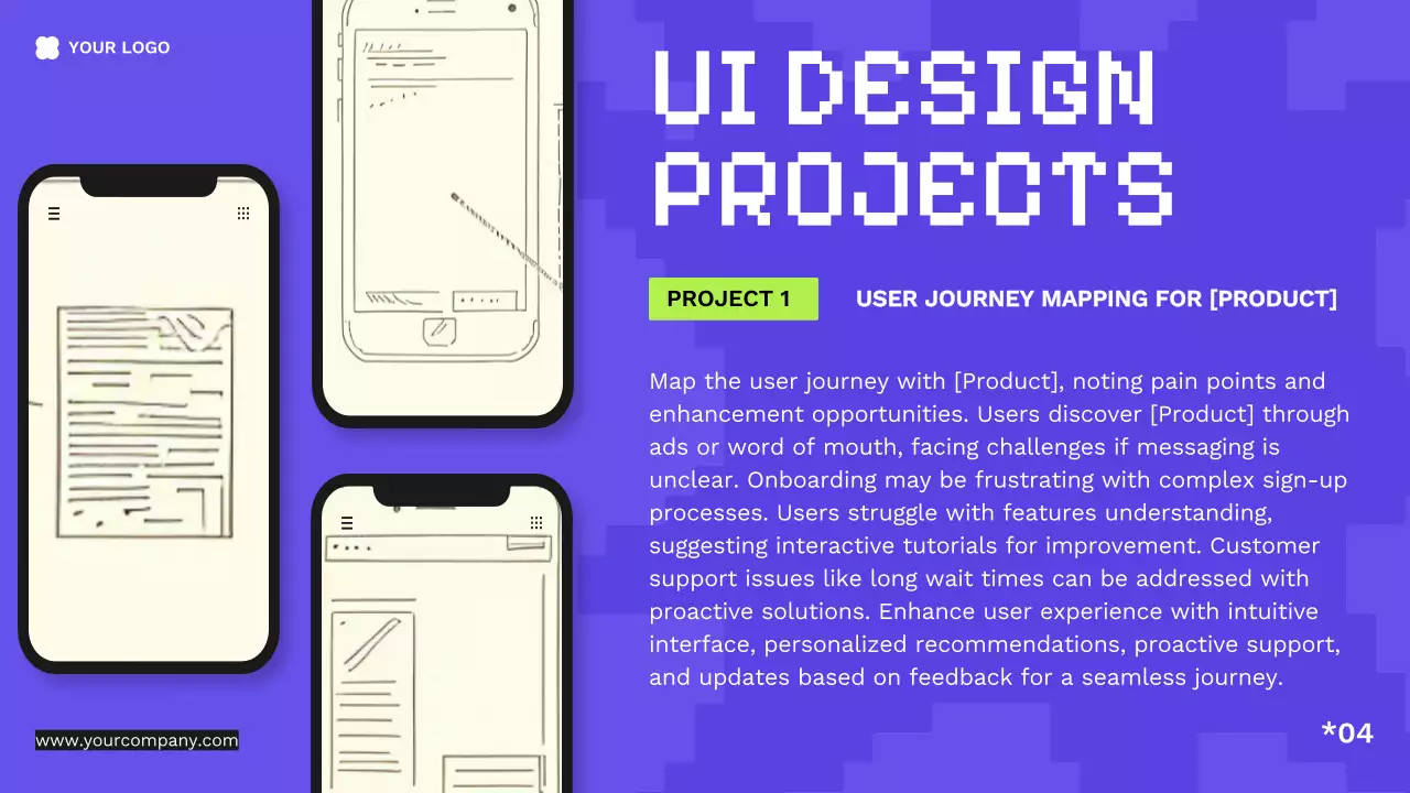 Green Retro Ui Portfolio Presentation