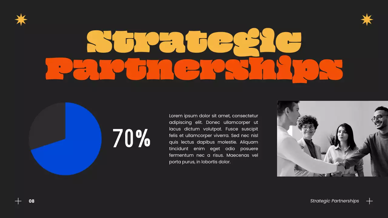 Blue Retro Business Guide Presentation