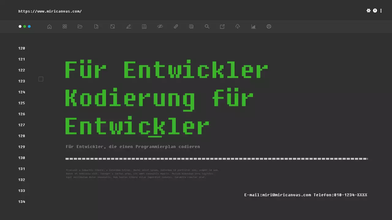 Das graue und grüne trendige Entwicklerprogrammierbuch
