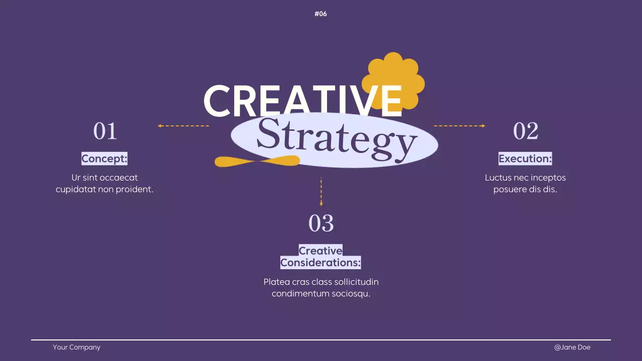 Purple Professional Creative Guide Presentation