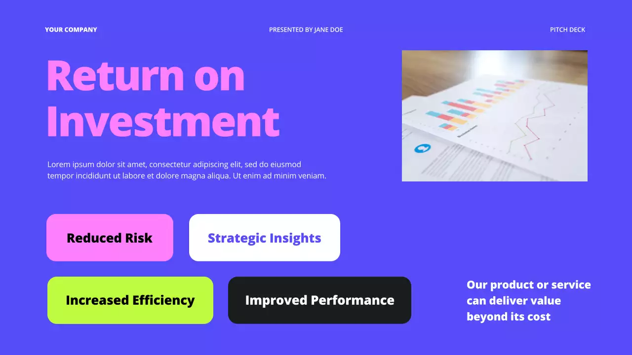 Blue Modern Business Pitch Presentation