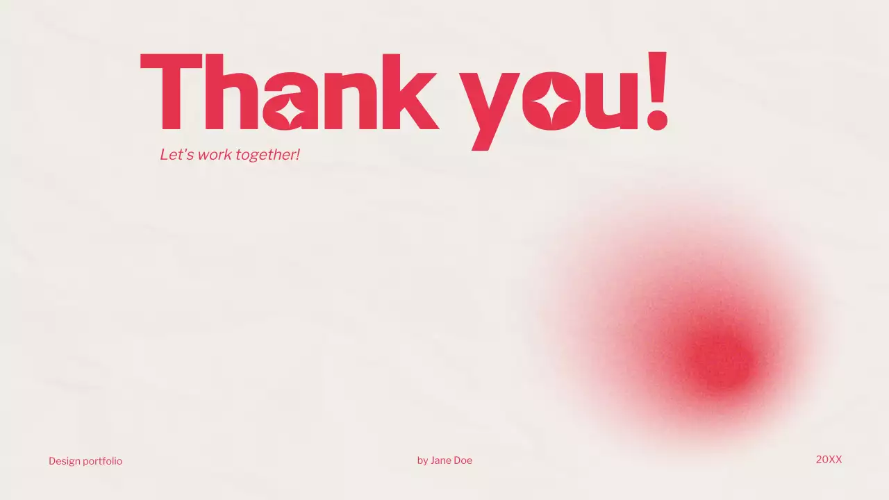 Red Modern Portfolio Resume Presentation