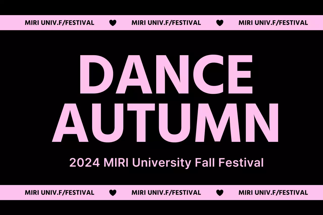 Designing a festival concept using black and pastel two-tone colors