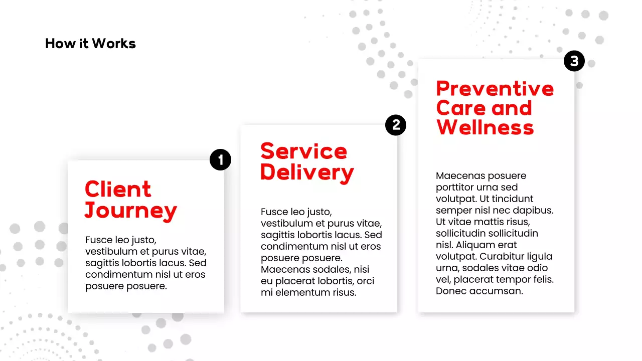 Red Modern Healthcare Presentation