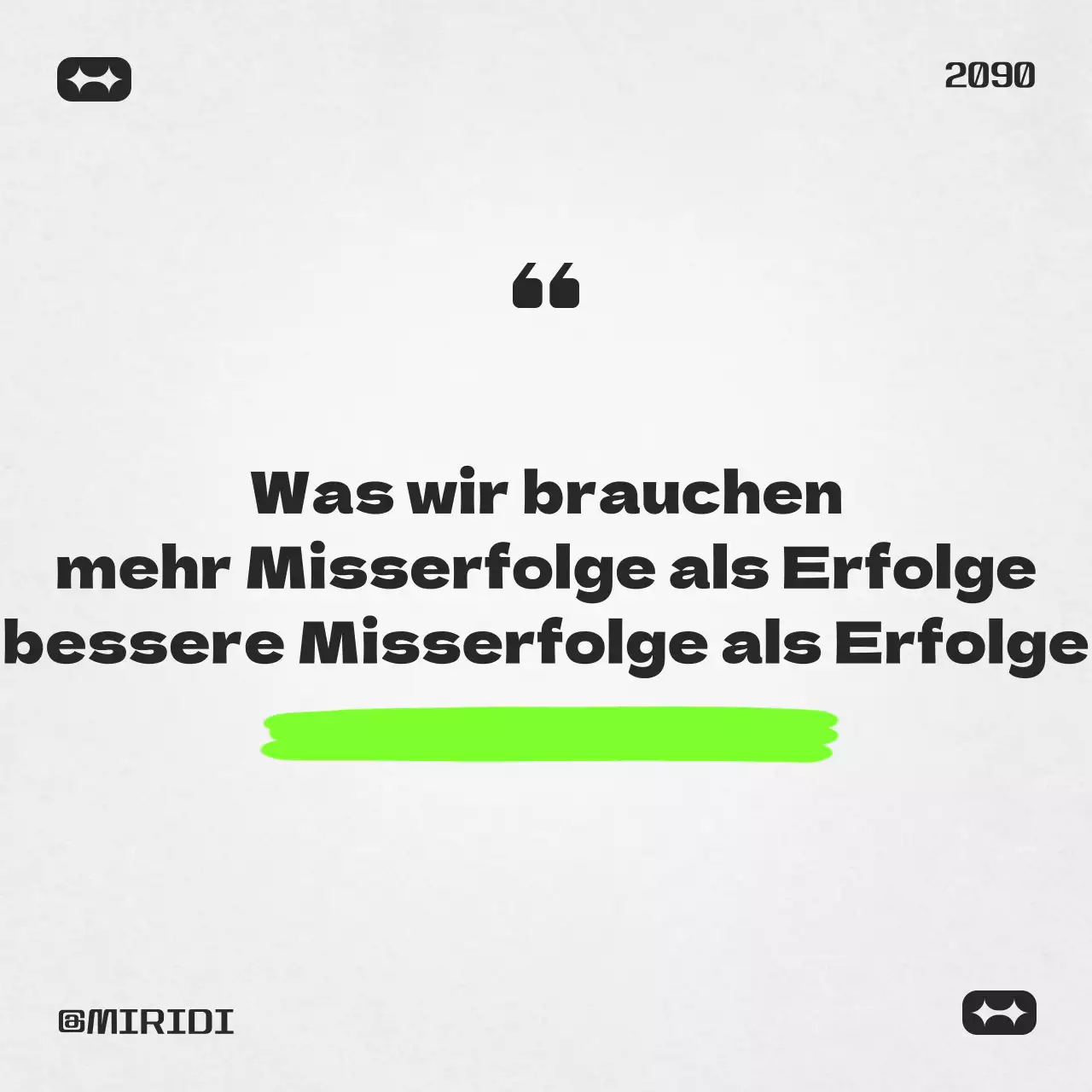 Simple Success Cheers in Mint und Schwarz Post