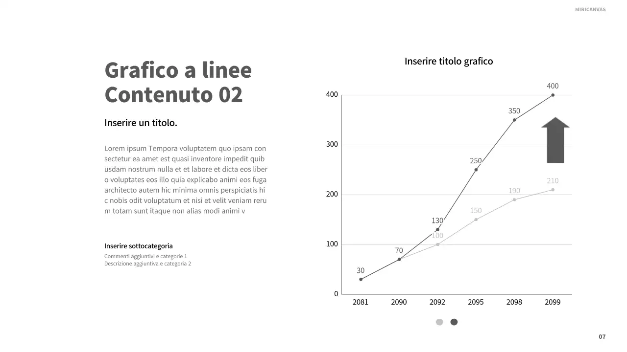 Rapporti stampabili moderni in bianco e nero