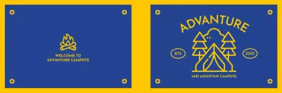 Designing campgrounds with illustrated icons