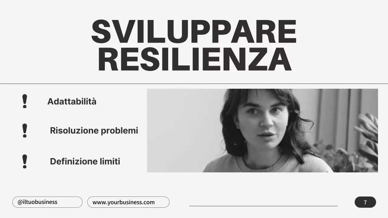 Grigio Nero Minimalista Consigli per il burnout emotivo