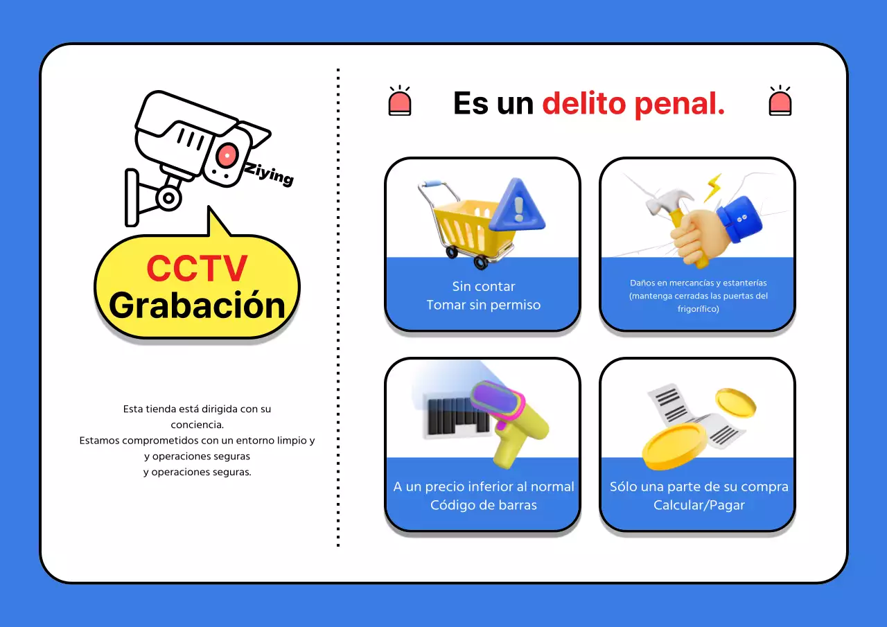 Recordatorio sobre los quioscos amarillos y azules de la ciudad