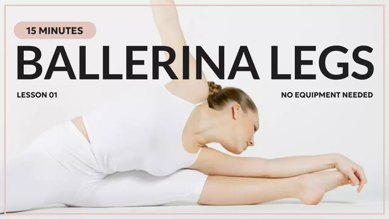 White Minimal Fitness Course YouTube Thumbnail