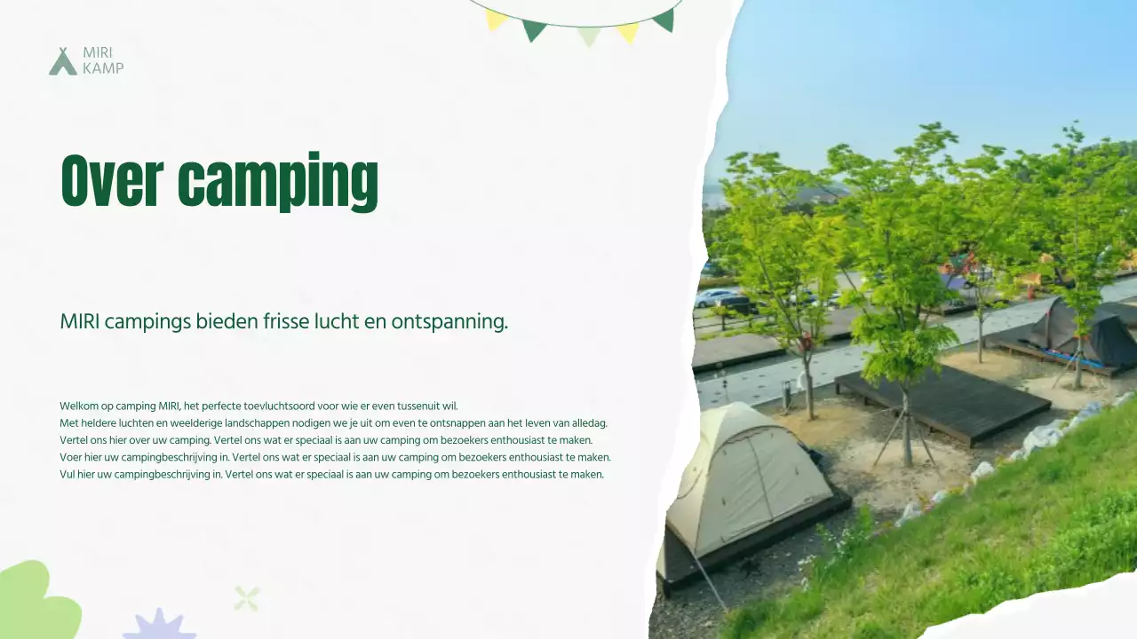 Een gids voor zomercampings in de groene natuur