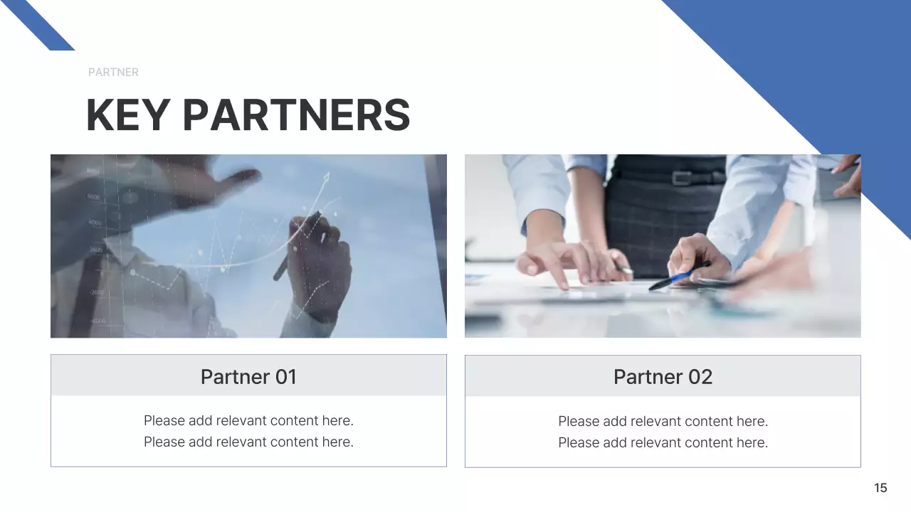 Blue Modern Company Report Presentation