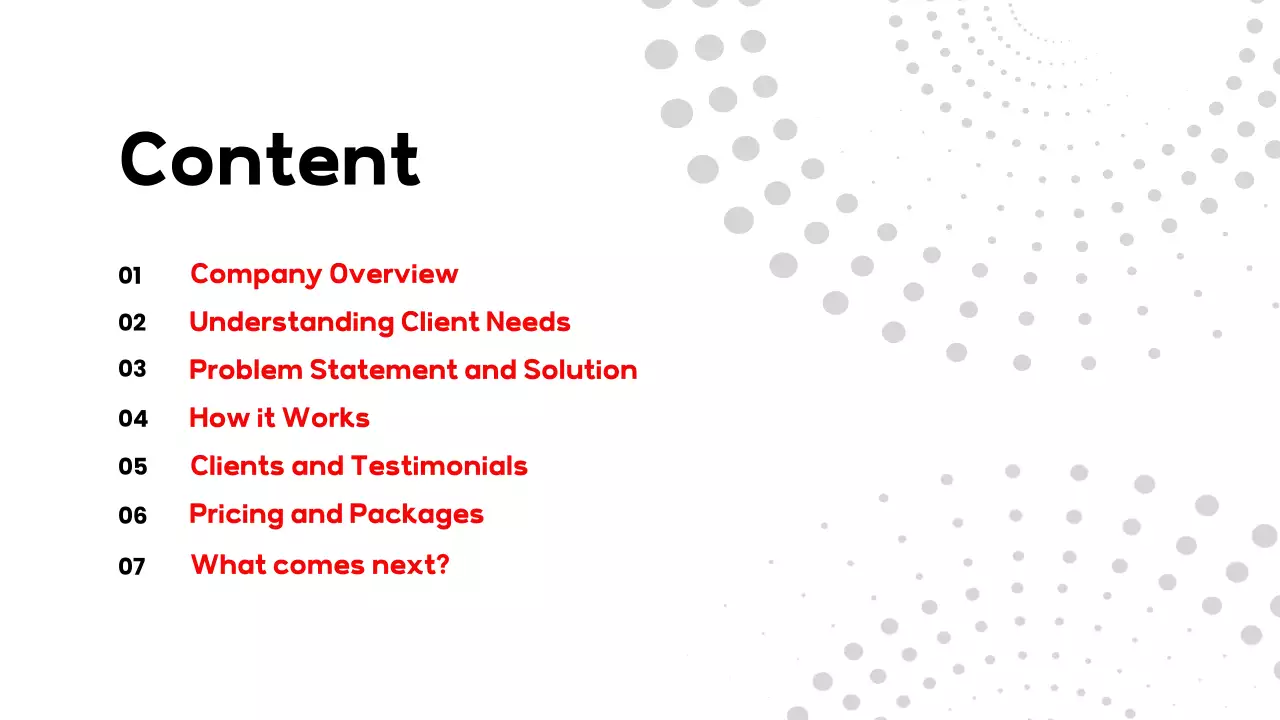 Red Modern Healthcare Presentation