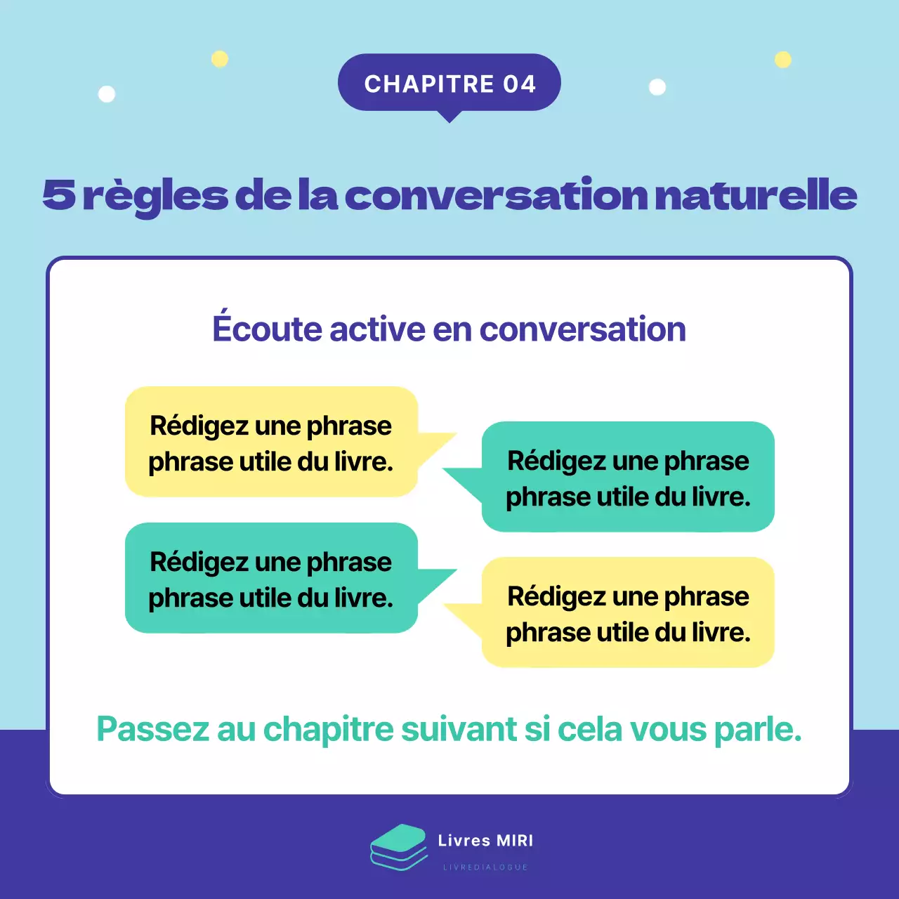 Promouvoir le lancement d'un joli livre en menthe et bleu marine