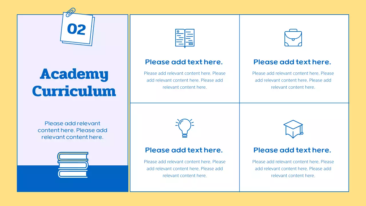 Blue Minimal Education Guide Presentation