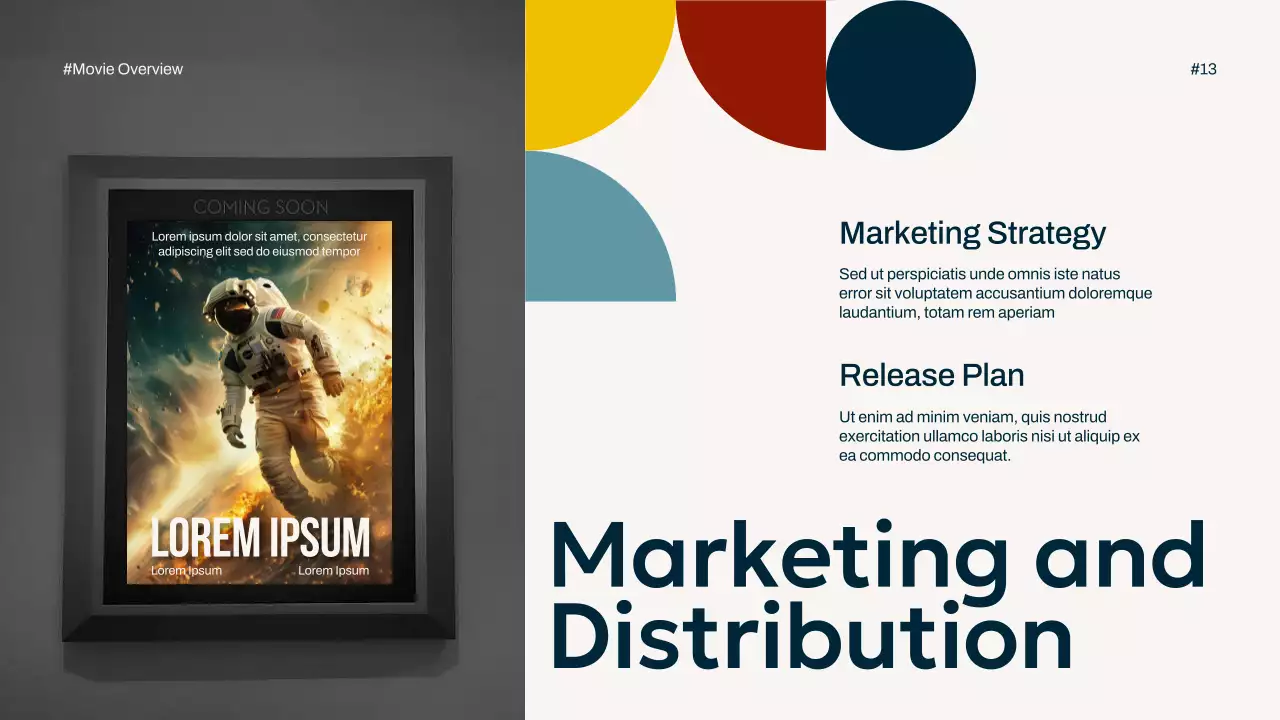 Colorful Modern Movie Guide Presentation