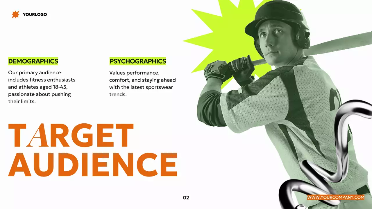 Orange Neon Modern Elevate Your Game Brand Proposal Introduction