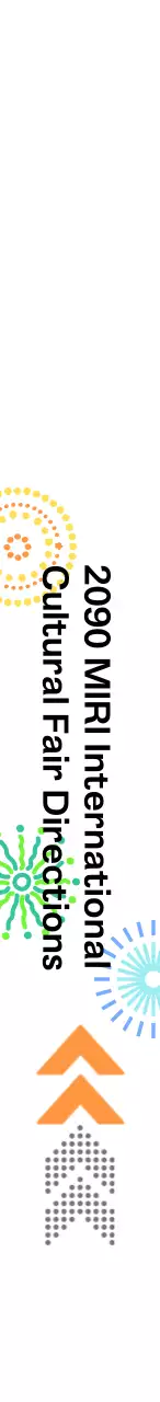 Papan nama tempat pasar malam dengan berbagai ilustrasi petasan