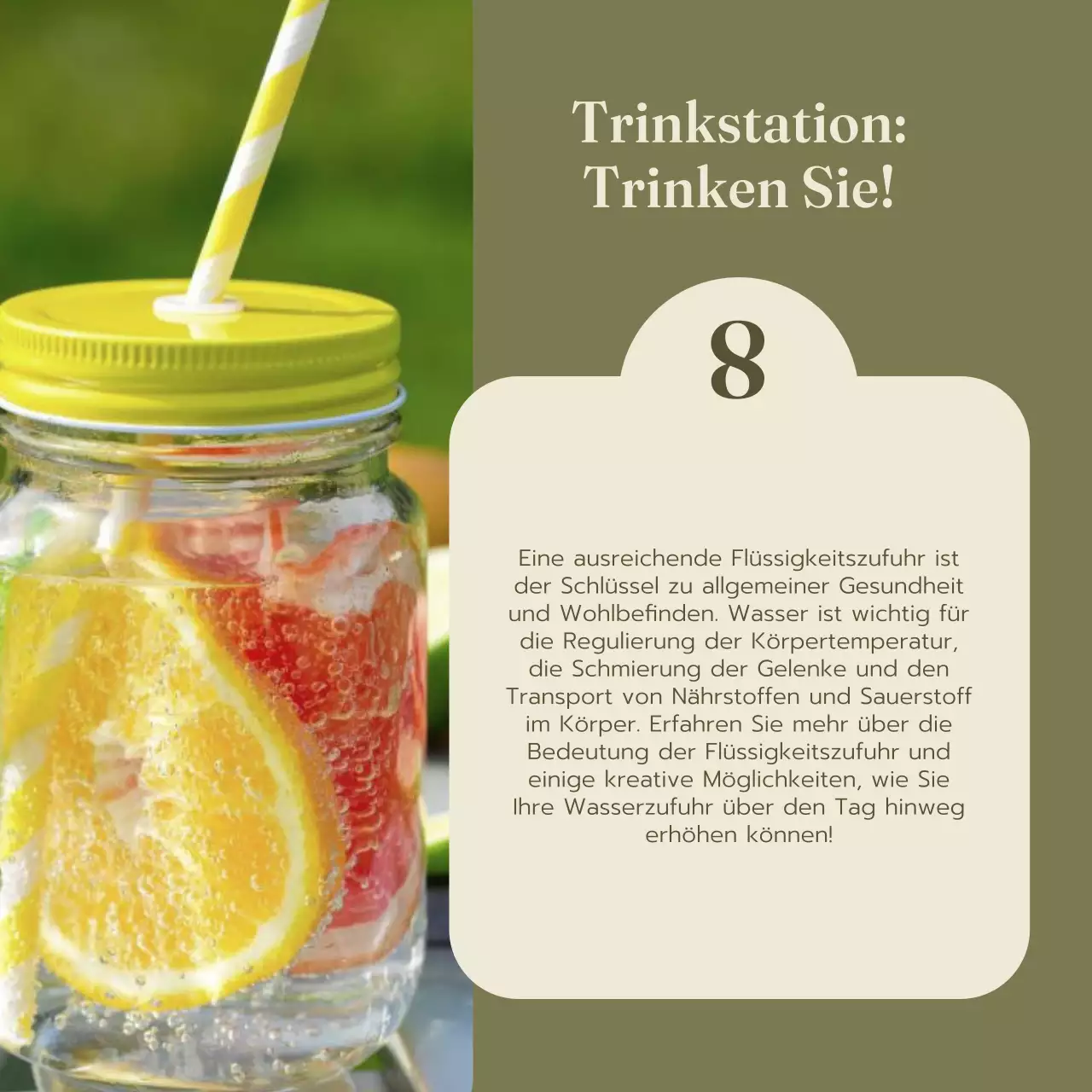 Grün und Rot Natürliche gesunde Lebensmittel und Diätführer