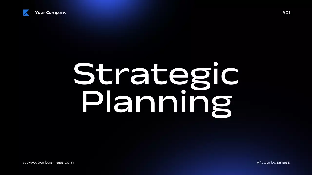 Blue Professional Business Presentation