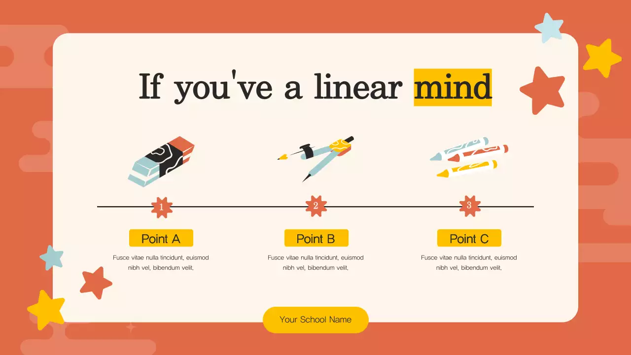 Orange Simple Study Guide Presentation