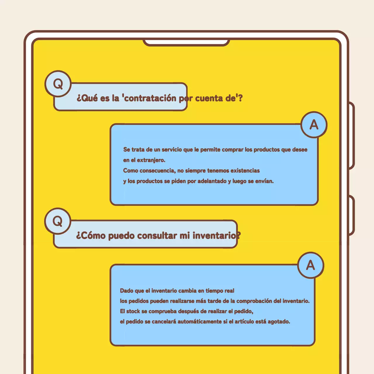 Promoción sencilla en redes sociales de búsqueda de empleo en el extranjero en amarillo y azul claro