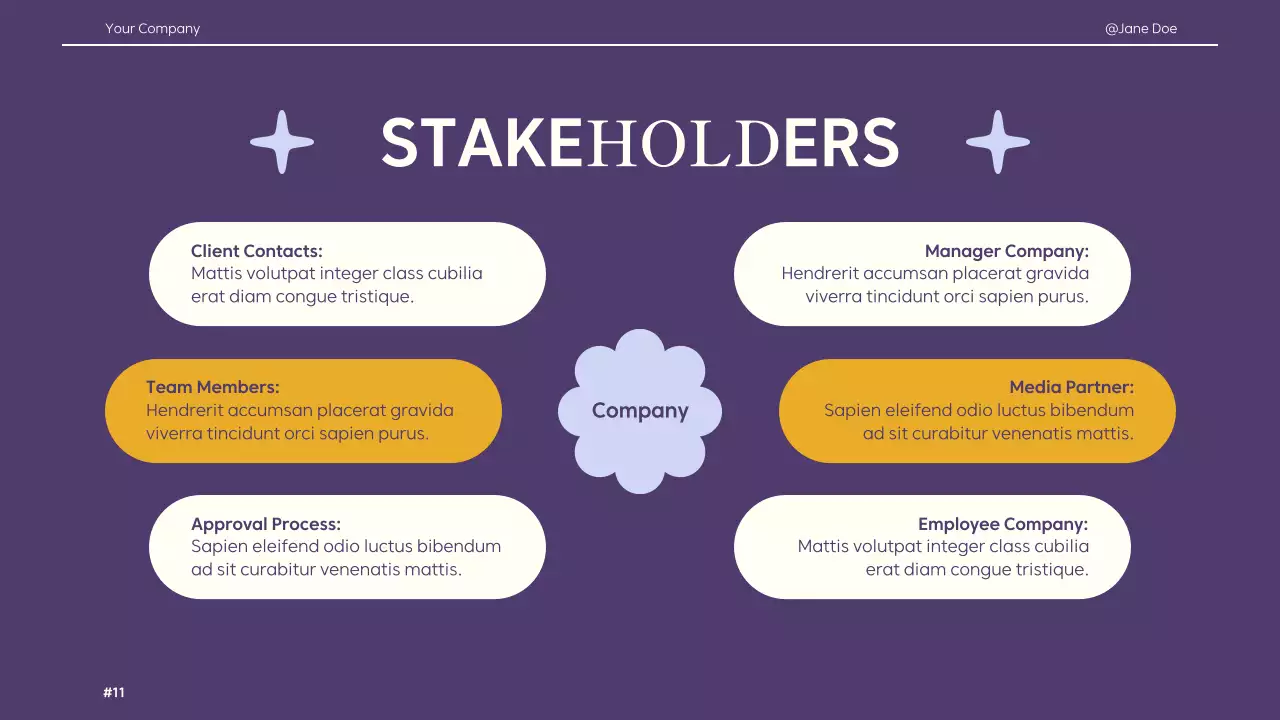 Purple Professional Creative Guide Presentation