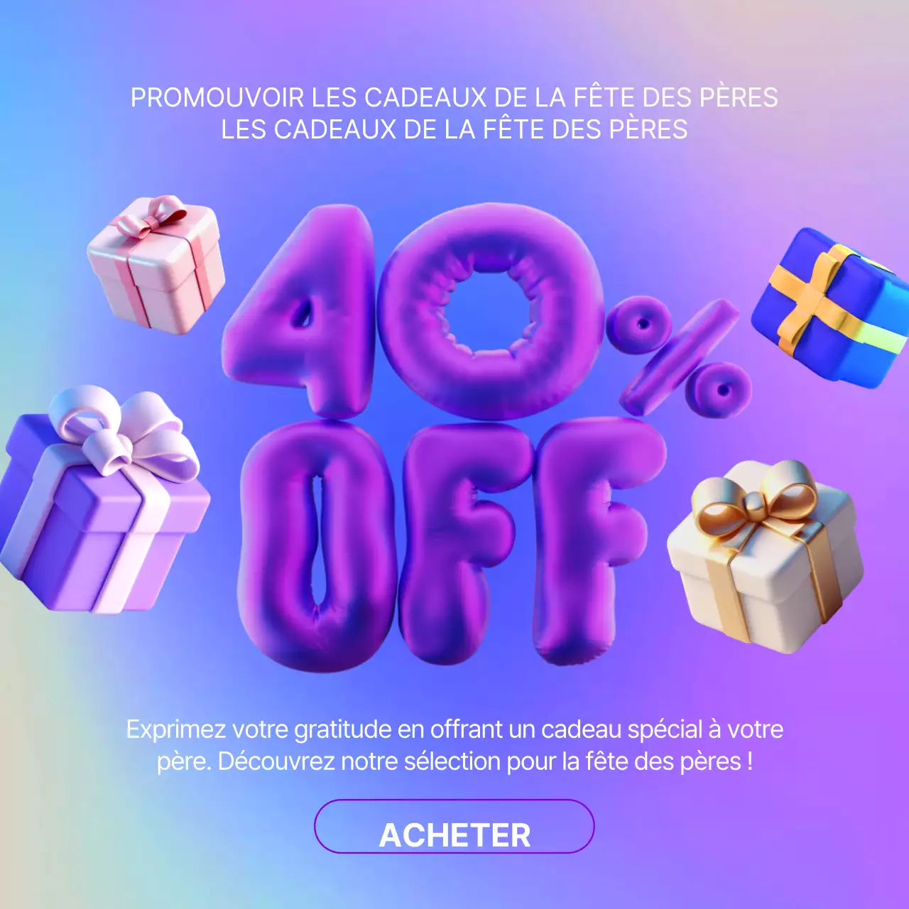 Annonces de vente tendance en violet
