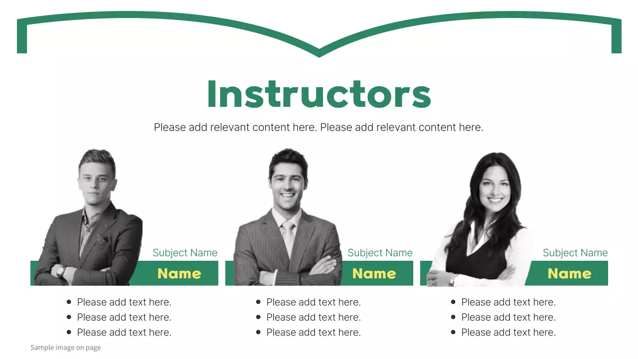 Green Modern Academy Guide Presentation