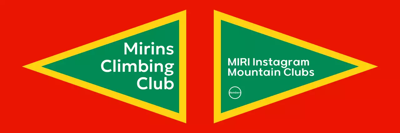 Concept design for a mountain club using bold colors