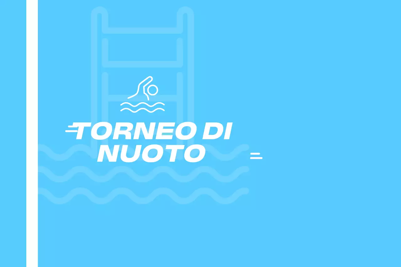 Gare sportive semplici con illustrazioni di icone sportive