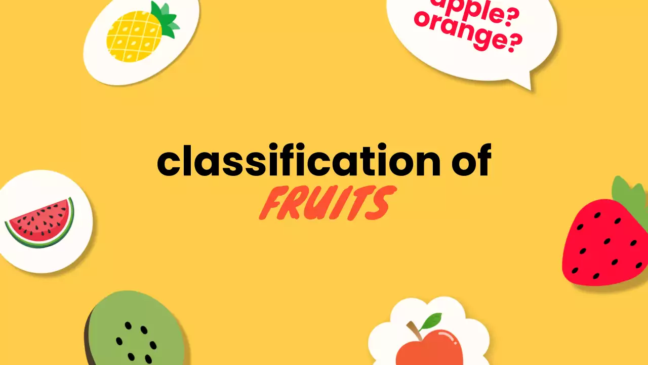 Colorful Trendy Fruit Guide Presentation