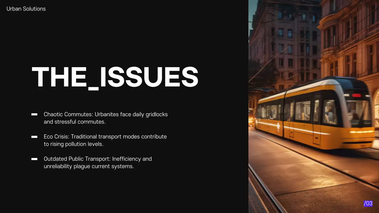 Black Modern Smart Solutions Pitch Presentation