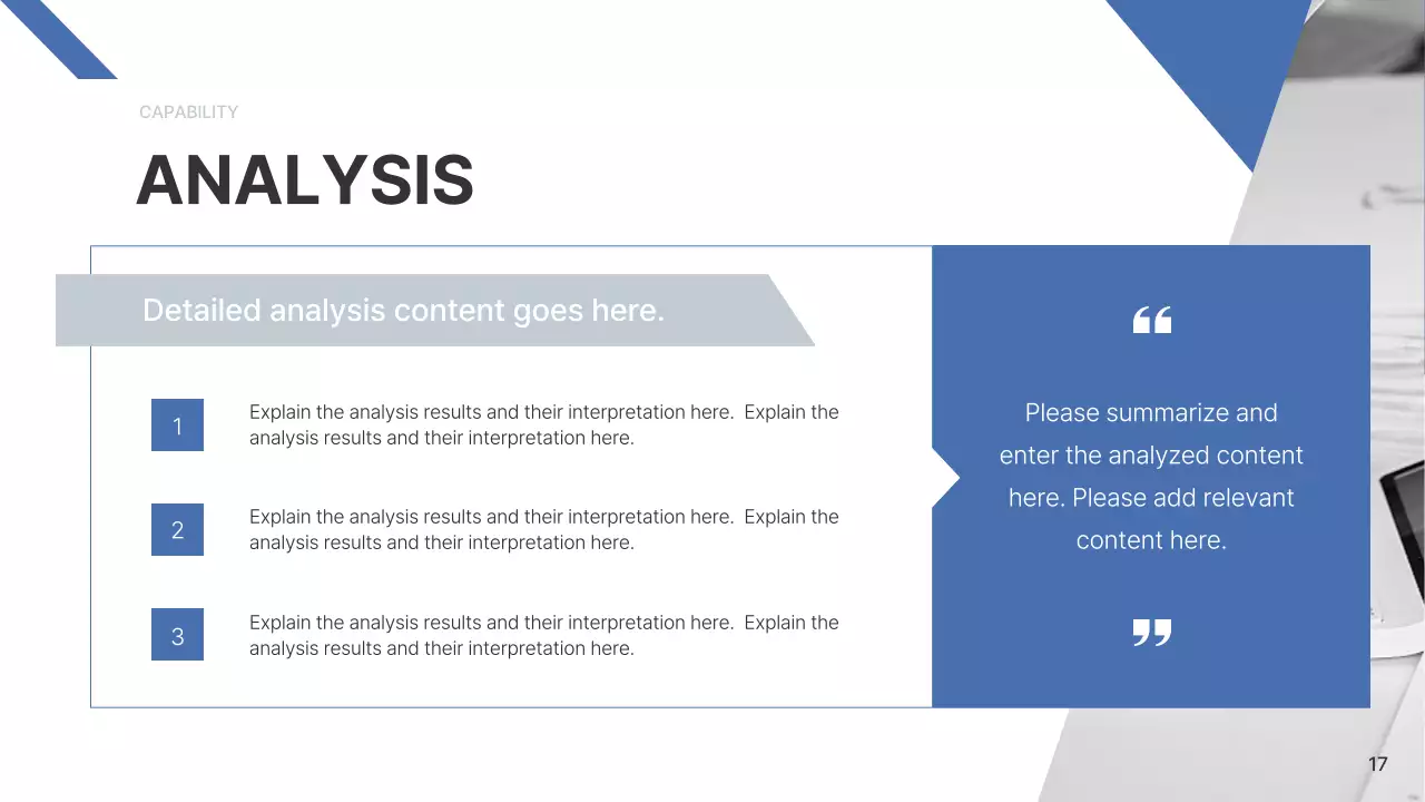 Blue Modern Company Report Presentation
